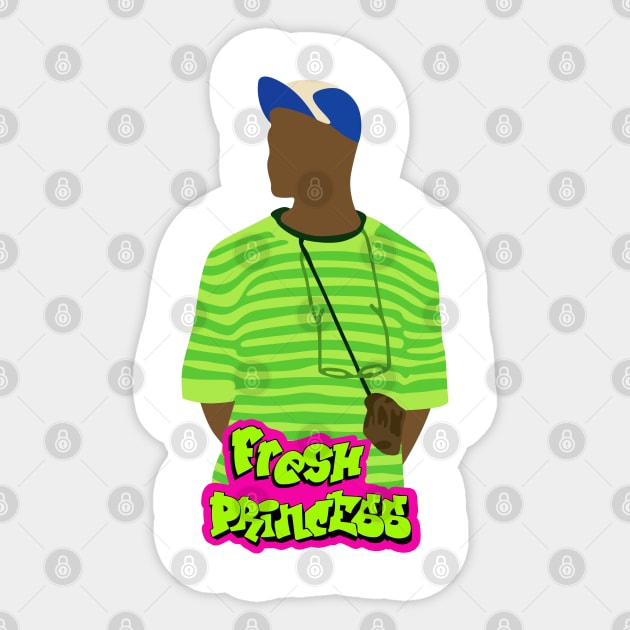 Juice 90 hip hop Fresh princess Sticker by ardisuwe